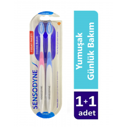 Sensodyne Günlük Bakım Diş Fırçası 1+1 Sensodyne Günlük Bakım Diş Fırçası 1+1