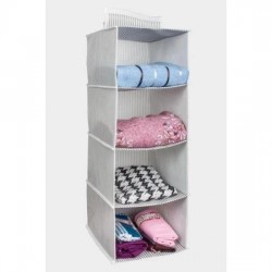 Sermat Dolap Düzenleyici 4 Bölmeli 24X29X64 cm Sermat Dolap Düzenleyici 4 Bölmeli 24X29X64 cm