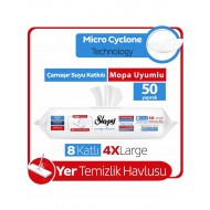 Sleepy Easy Clean Çamaşır Suyu Katkılı Mopa Uyumlu Yer Temizlik Havlusu 50 Yaprak Sleepy Easy Clean Çamaşır Suyu Katkılı Mopa Uyumlu Yer Temizlik Havlusu 50 Yaprak