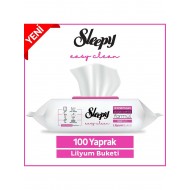 Sleepy Easy Clean Lilyum Buketi Yüzey Temizlik Havlusu 100 Yaprak