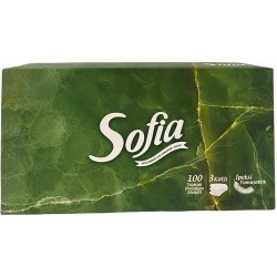 Sofıa Kutu Mendil 100'LÜ