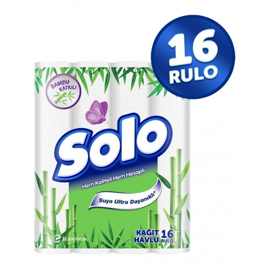 SOLO BAMBU HAVLU KAGIDI 16 LI