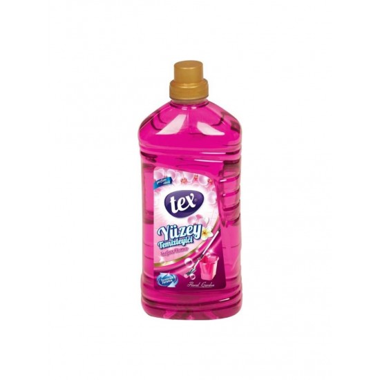 TEX YUZEY TEMIZLEYICI FLOREL GARDEN PEMBE 1 LT