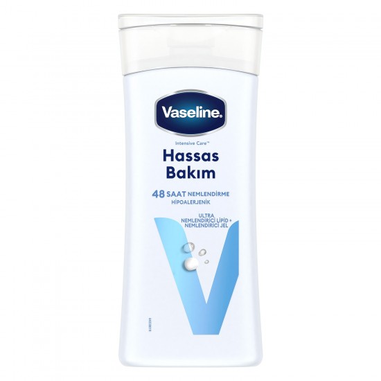 Vaseline Vücut Losyonu Hassas Bakım Kuru Çok Kuru ve Hassas Ciltler İçin 200 ml