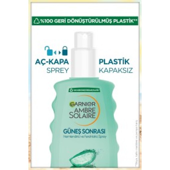 Garnier Güneş Sonrası Nemlendirici & Ferahlatıcı Sprey 200 Ml