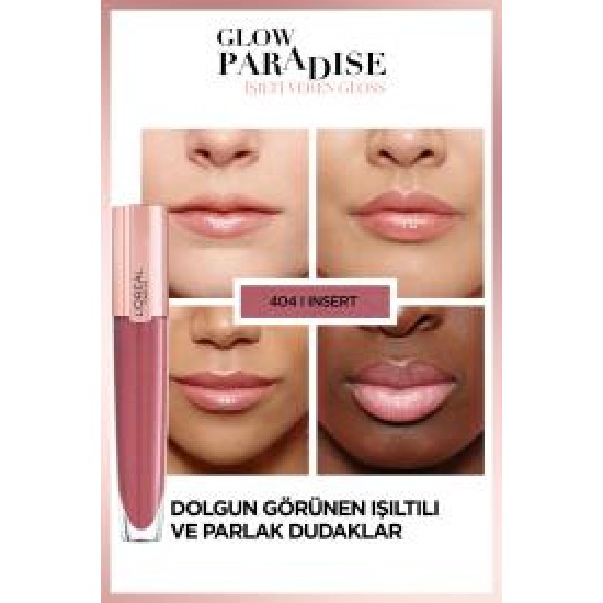 LOREAL GLOSS RUJ 404 LOREAL GLOSS RUJ 404