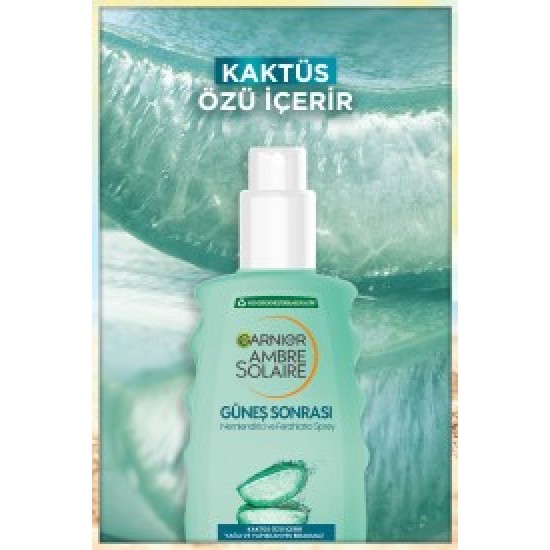 Garnier Güneş Sonrası Nemlendirici & Ferahlatıcı Sprey 200 Ml