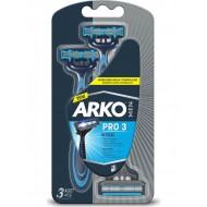 Arko Men Pro 3 Üç Bıçak 3'lü
