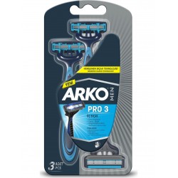 Arko Men Pro 3 Üç Bıçak 3'lü