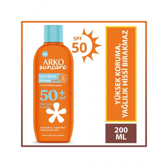 ARKO SUN LOSYON 50+ 200ML ARKO SUN LOSYON 50+ 200ML