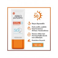 Arko Suncare SPF50+ Çok Yüksek Korumalı Yüz Güneş Kremi 50 ml Arko Suncare SPF50+ Çok Yüksek Korumalı Yüz Güneş Kremi 50 ml
