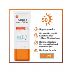 Arko Suncare SPF50+ Çok Yüksek Korumalı Yüz Güneş Kremi 50 ml Arko Suncare SPF50+ Çok Yüksek Korumalı Yüz Güneş Kremi 50 ml