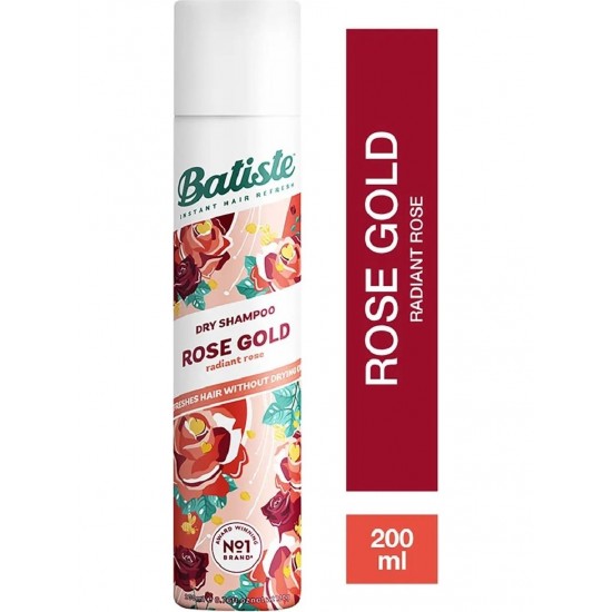 BATISTE KURU SAMPUAN ROSE GOLD 200ML BATISTE KURU SAMPUAN ROSE GOLD 200ML