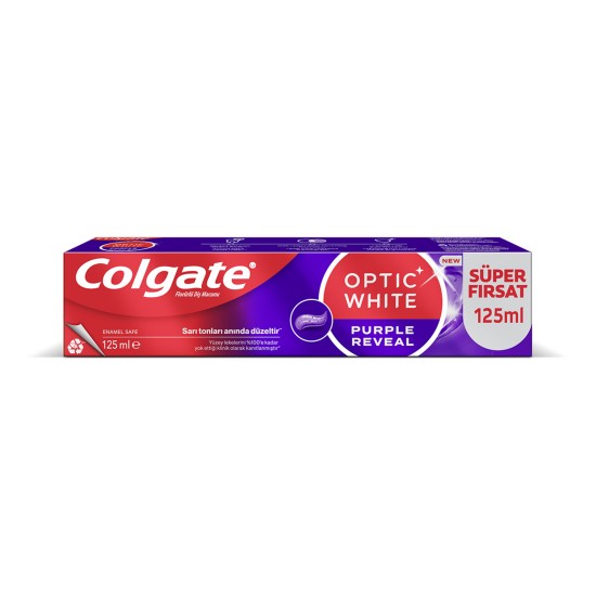 Colgate Optic White Purple Reveal Diş Macunu 125 Ml