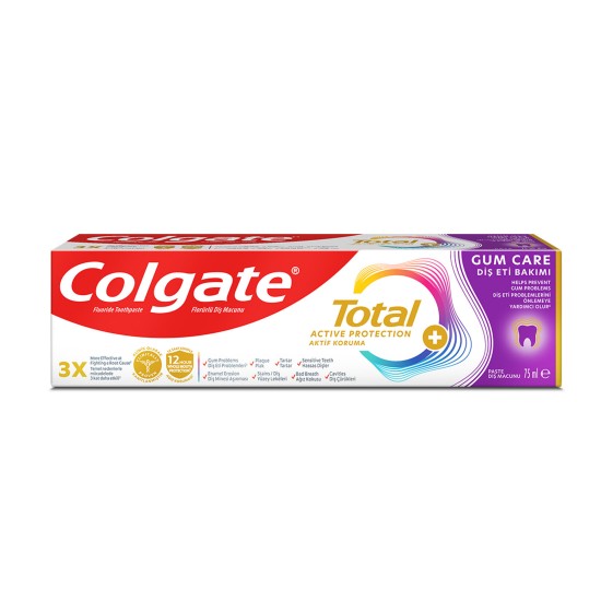 COLGATE MACUN TOTAL ACTIVE DIS ETI BAKIMI 75 ML COLGATE MACUN TOTAL ACTIVE DIS ETI BAKIMI 75 ML
