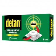 Detan Hamam Böceği Yemi Max 6 Adet