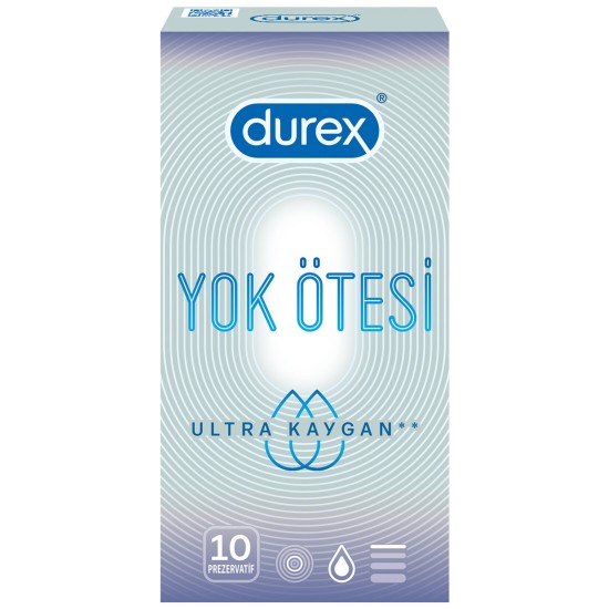 Durex Yok Ötesi Ultra Kaygan 10'lu Durex Yok Ötesi Ultra Kaygan 10'lu