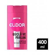 Elidor Superblend 2'si 1 Arada Şampuan ve Saç Bakım Kremi Güçlü ve Parlak E Vitamini Makademya Yağı 400 ml Elidor Superblend 2'si 1 Arada Şampuan ve Saç Bakım Kremi Güçlü ve Parlak E Vitamini Makademya Yağı 400 ml