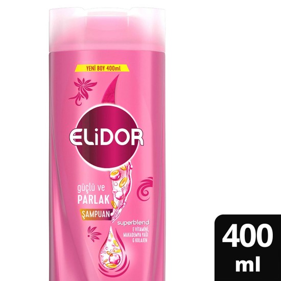 ELIDOR GUCLU VE PARLAK 400 ML ELIDOR GUCLU VE PARLAK 400 ML