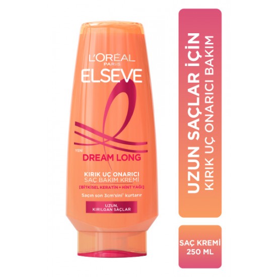 ELSEVE S-KREM DREAM LONG 250 ML ELSEVE S-KREM DREAM LONG 250 ML