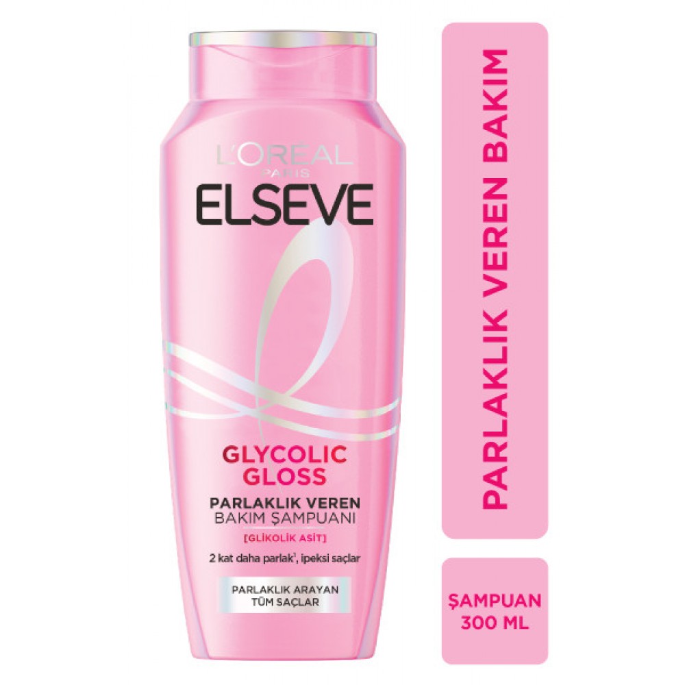ELSEVE SAMP GLYCOLIC GLOSS PARLAKLIK 300 ML