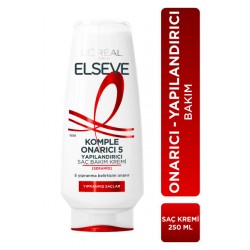 Elseve Komple Onarıcı 5 Yapılandırıcı Bakım Kremi 250ml Elseve Komple Onarıcı 5 Yapılandırıcı Bakım Kremi 250ml