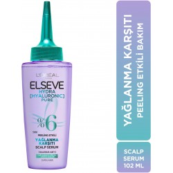 Elseve L'oréal Paris Elseve Hydra [hyaluronic] Pure Salisilik Asit Içeren Yağlanma Karşıtı Peeling Etkili Saç Derisi Serumu 102ML