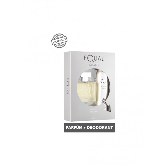 Equal Classic Edt 75 ml+ 150 ml Vücut Losyonu Erkek Parfüm Seti Equal Classic Edt 75 ml+ 150 ml Vücut Losyonu Erkek Parfüm Seti