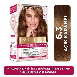 Excellence Creme Saç Boyası 6.30 Açık Karamel Excellence Creme Saç Boyası 6.30 Açık Karamel