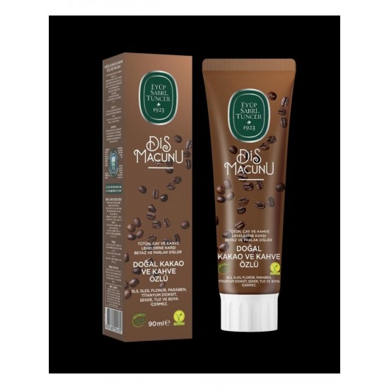 E.S.T DIS MACUNU DOGAL KAKAOU%KAHVE OZLU 90 ML E.S.T DIS MACUNU DOGAL KAKAOU%KAHVE OZLU 90 ML