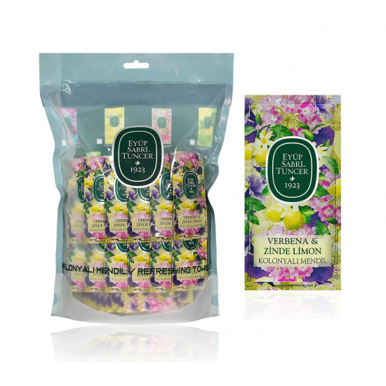 EST KOLONYALI MENDIL 150 ADET VERBANA&ZINDENE LIMON