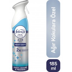 Febreze Hava Ferahlatıcı Sprey Oda Kokusu Heavy Duty 185 ml