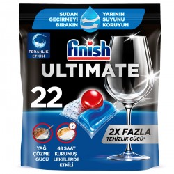 Finish Ultimate Kapsül 22 Tablet Bulaşık Deterjanı Finish Ultimate Kapsül 22 Tablet Bulaşık Deterjanı