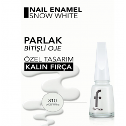 Flormar 310 SNOW WHITE NEW