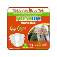 Freshlife Medium Beden Orta Boy Yetişkin Hasta Bezi 30 Adet Freshlife Medium Beden Orta Boy Yetişkin Hasta Bezi 30 Adet