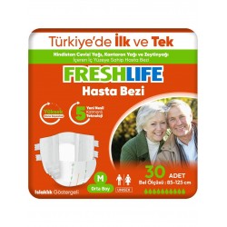 Freshlife Medium Beden Orta Boy Yetişkin Hasta Bezi 30 Adet