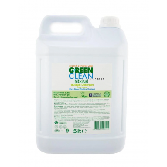 GREEN CLEAN 5LT BULASIK DETERJANI GREEN CLEAN 5LT BULASIK DETERJANI