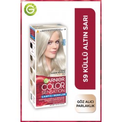 Garnier Çarpıcı Renkler S9 Küllü Altın Sarı Saç Boyası Garnier Çarpıcı Renkler S9 Küllü Altın Sarı Saç Boyası