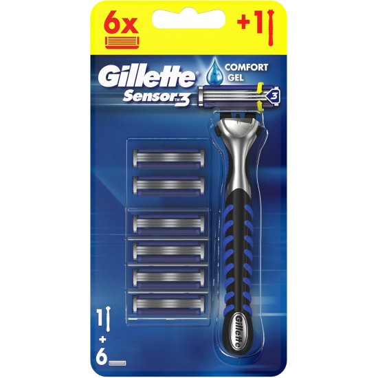 GILLETTE SENSOR3 MAKINE +6 YEDEK