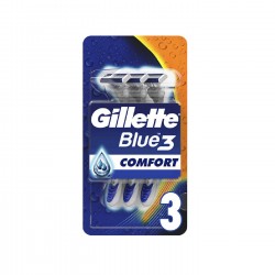 Gillette Tıraş Bıçağı Blue 3 Comfort 3'lü Gillette Tıraş Bıçağı Blue 3 Comfort 3'lü