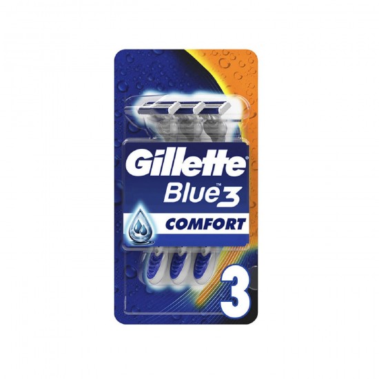 Gillette Tıraş Bıçağı Blue 3 Comfort 3'lü
