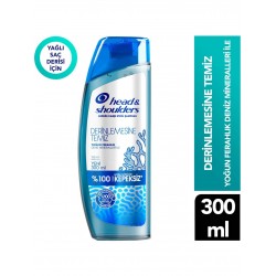 H&S Şampuan Derinlemesine Temiz Yoğun Ferahlik Deniz Mineralleri 300 Ml H&S Şampuan Derinlemesine Temiz Yoğun Ferahlik Deniz Mineralleri 300 Ml