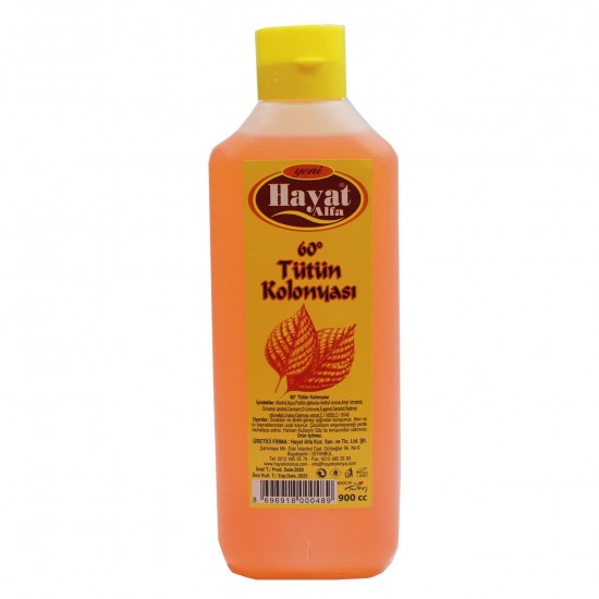 HAYAT TUTUN KOLONYASI 900 ML HAYAT TUTUN KOLONYASI 900 ML