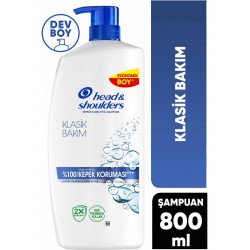 Head&Shoulders Klasik Bakım Şampuan 800 ml Head&Shoulders Klasik Bakım Şampuan 800 ml