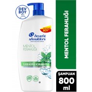 Head&Shoulders Mentol Ferahlığı Şampuan 800 ml Head&Shoulders Mentol Ferahlığı Şampuan 800 ml