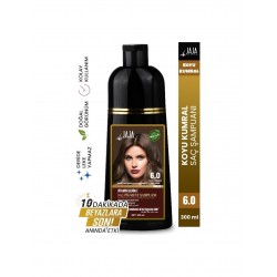 Jaja Vitamin Içerikli Saç Pigment Şampuanı Unisex 300 ml 6.0 Koyu Kumral Jaja Vitamin Içerikli Saç Pigment Şampuanı Unisex 300 ml 6.0 Koyu Kumral