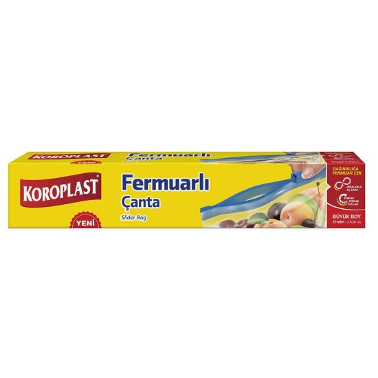 KOROPLAST FERMUARLI CANTA 27X28 CM 10 LU