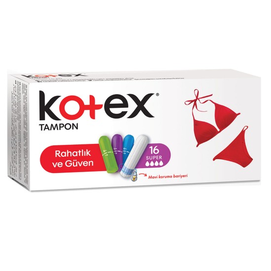 Kotex Tampon Super 16 Ped