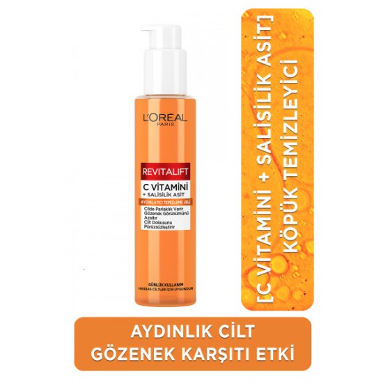 LOREAL REVITALIFT C VITAMINLI AYDINLATICI JEL LOREAL REVITALIFT C VITAMINLI AYDINLATICI JEL