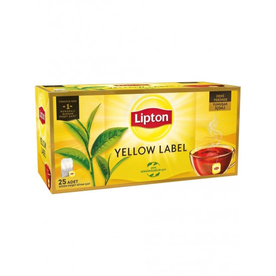 LIPTON YELLOW LABEL BARDAK CAY 25 LI LIPTON YELLOW LABEL BARDAK CAY 25 LI